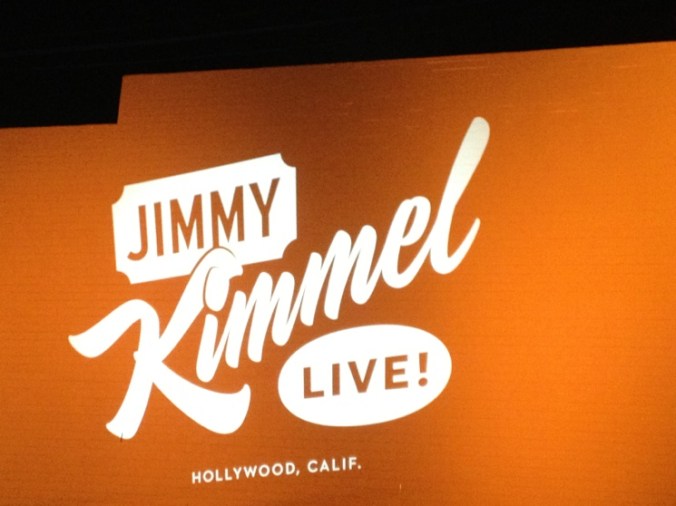 Jimmy Kimmel Live sign